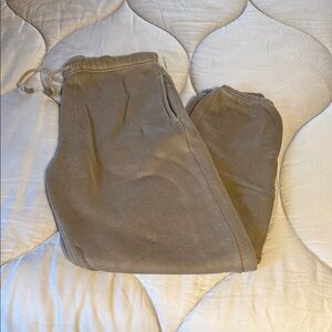 Elwood Tan Jogger Pants